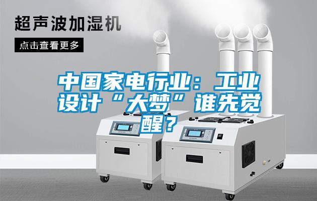 中國家電行業(yè)：工業(yè)設計“大夢”誰先覺醒？