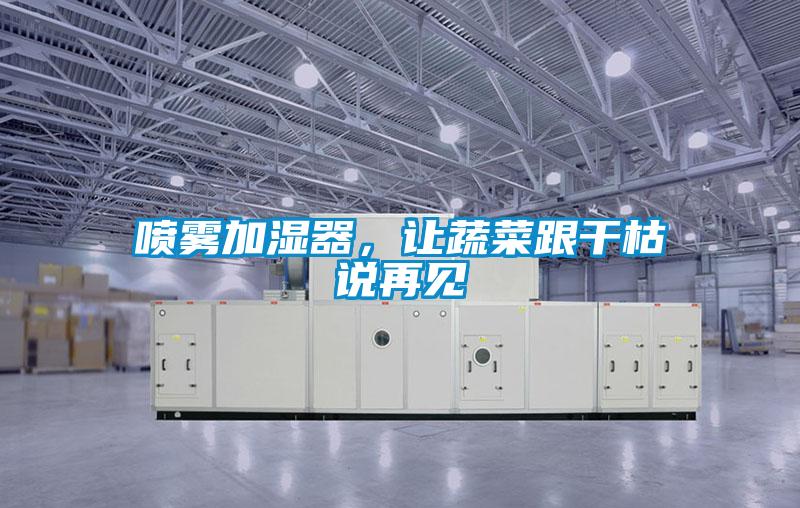 噴霧加濕器，讓蔬菜跟干枯說(shuō)再見(jiàn)