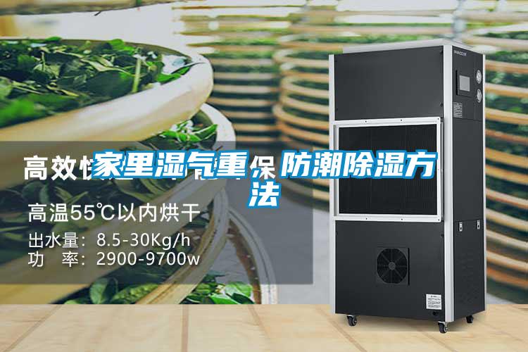 家里濕氣重，防潮除濕方法