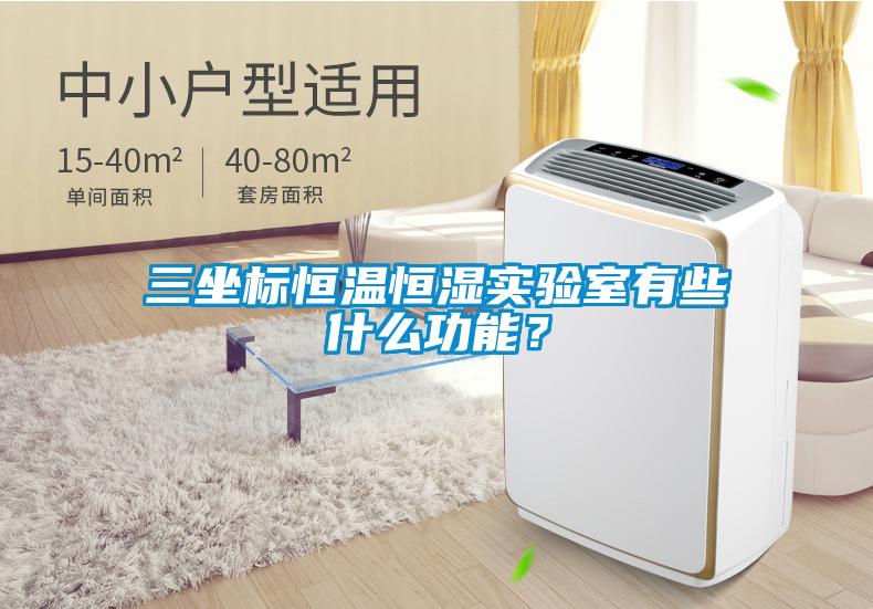 三坐標恒溫恒濕實驗室有些什么功能？