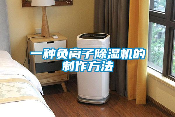 一種負(fù)離子除濕機的制作方法