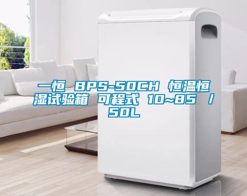 一恒 BPS-50CH 恒溫恒濕試驗(yàn)箱 可程式 10~85℃/50L