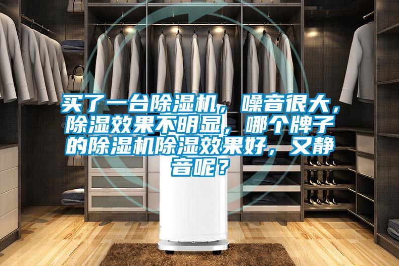 買了一臺除濕機(jī)，噪音很大，除濕效果不明顯，哪個牌子的除濕機(jī)除濕效果好，又靜音呢？