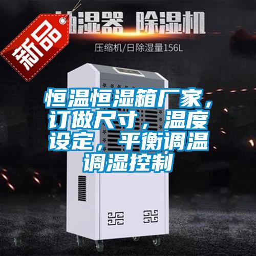 恒溫恒濕箱廠家,訂做尺寸,溫度設定,平衡調溫調濕控制