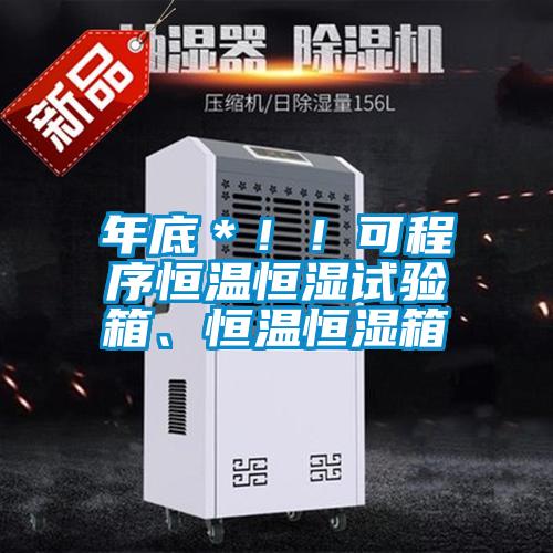 年底＊！！可程序恒溫恒濕試驗箱、恒溫恒濕箱