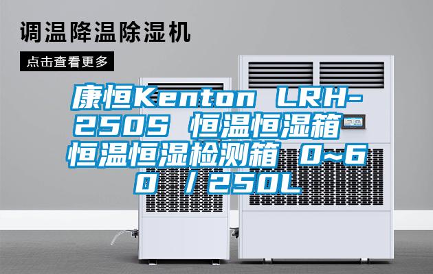 康恒Kenton LRH-250S 恒溫恒濕箱 恒溫恒濕檢測(cè)箱 0~60℃/250L