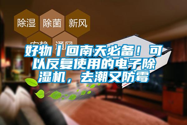 好物丨回南天必備！可以反復使用的電子除濕機，去潮又防霉