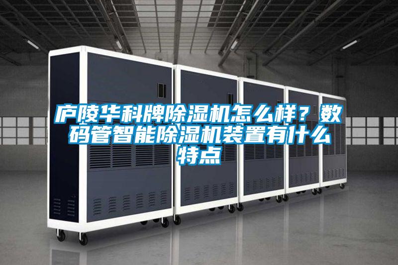 廬陵華科牌除濕機怎么樣？數碼管智能除濕機裝置有什么特點