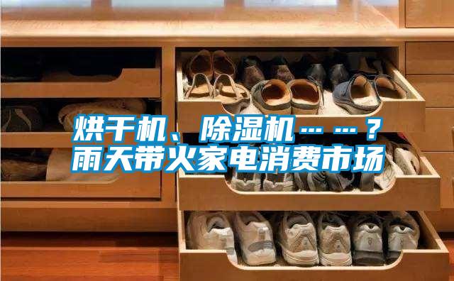 烘干機(jī)、除濕機(jī)……?雨天帶火家電消費(fèi)市場(chǎng)