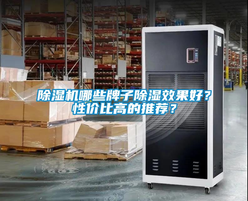 除濕機哪些牌子除濕效果好？性價比高的推薦？