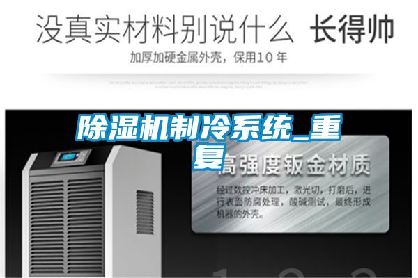 除濕機制冷系統(tǒng)_重復(fù)