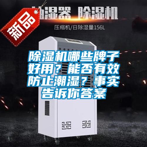 除濕機哪些牌子好用？能否有效防止潮濕？事實告訴你答案