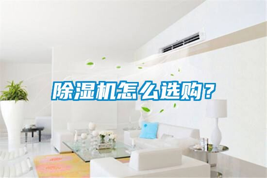 除濕機(jī)怎么選購？