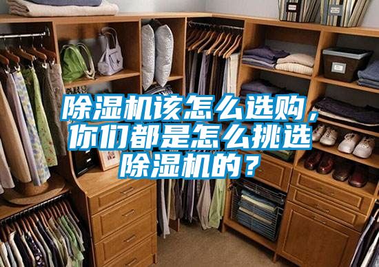 除濕機該怎么選購，你們都是怎么挑選除濕機的？
