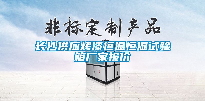 長沙供應(yīng)烤漆恒溫恒濕試驗箱廠家報價